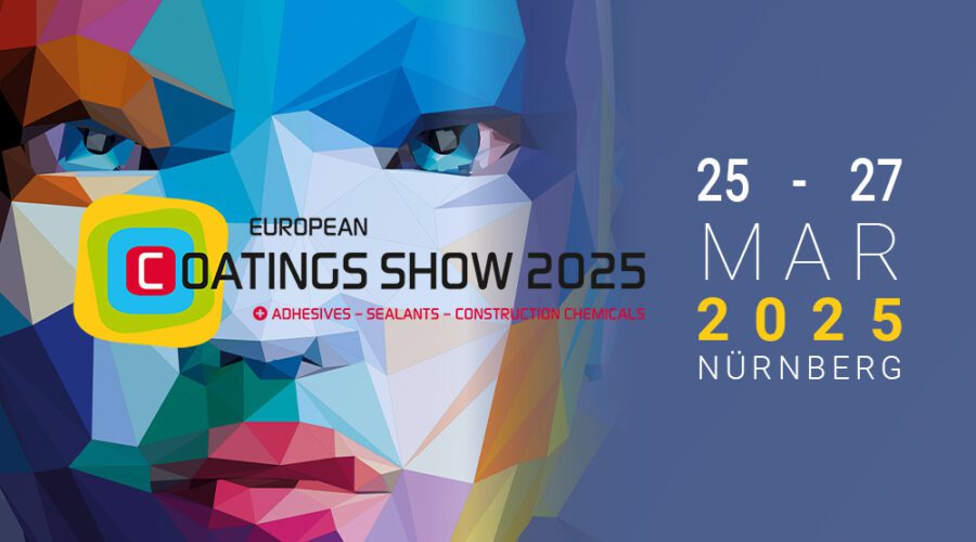 WE ARE IN EUROPEAN COATINGS SHOW 2025